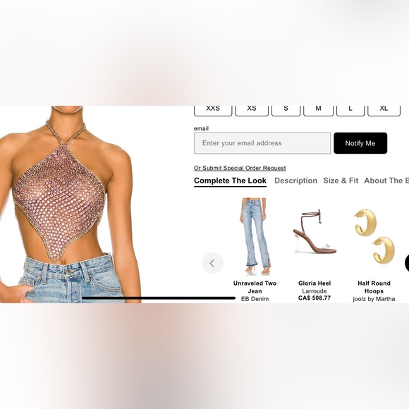 REVOLVE H:ours Oaklyn Top - Pink size Small - Picture 11 of 11